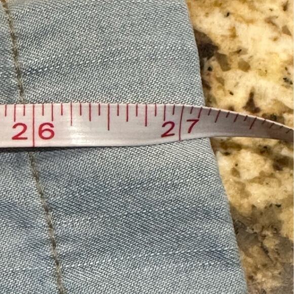 Free People Light Gray Flare Jeans - Picture 8 of 8